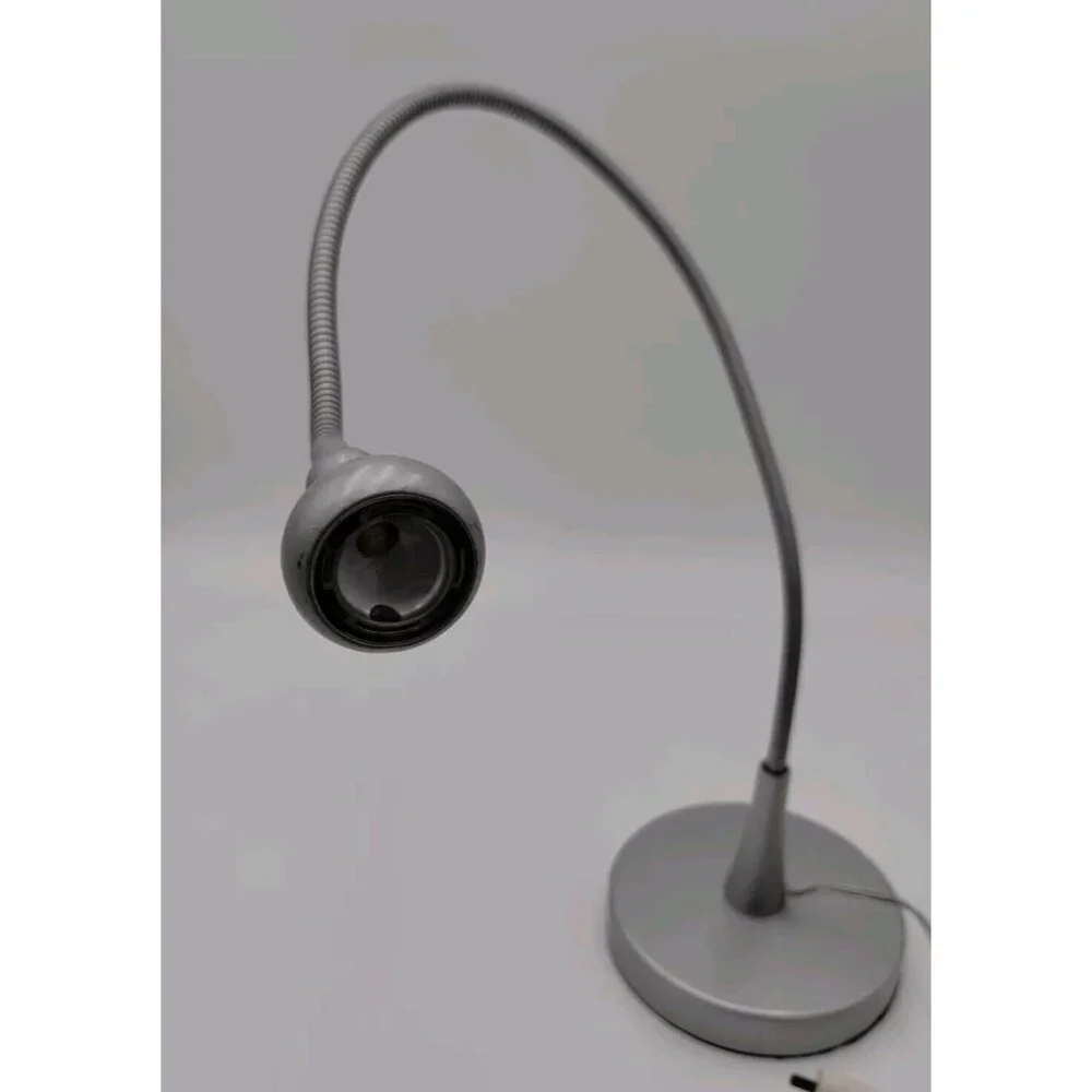 IKEA JANSJO Silver Flexible Articulating Led Desk Hobby Lamp